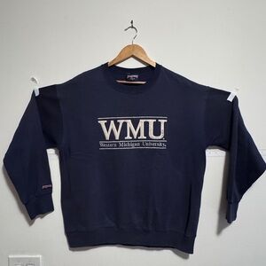 Jansport WMU Navy Crewneck Sweater L